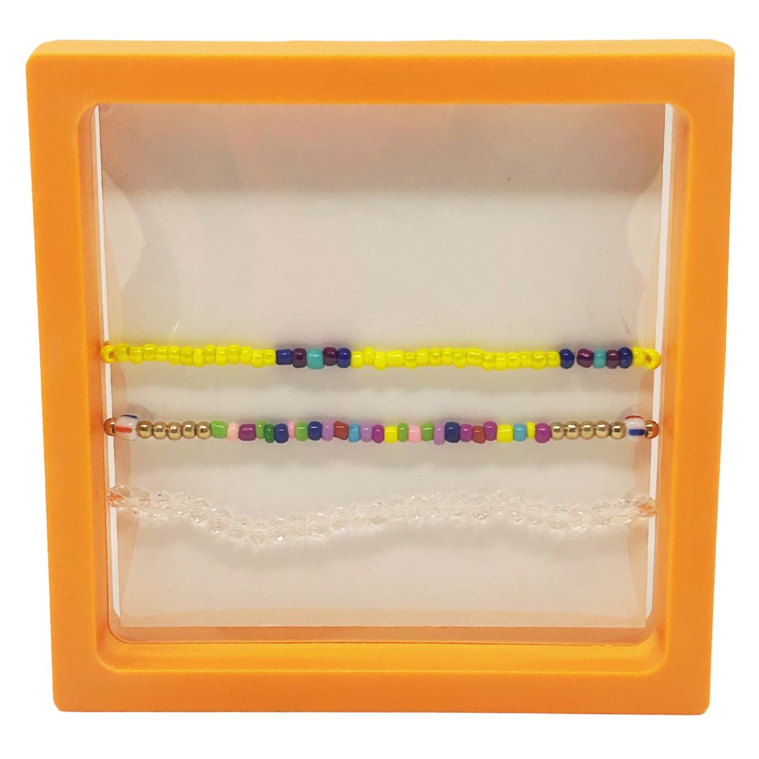 BESTIES Bracelet Set - DREAM - Orange Box