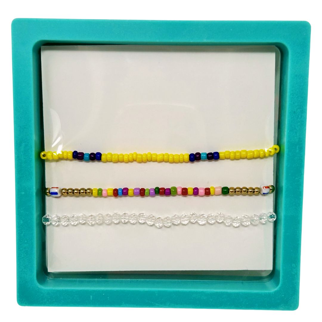 BESTIES Bracelet Set - DREAM - Teal Box