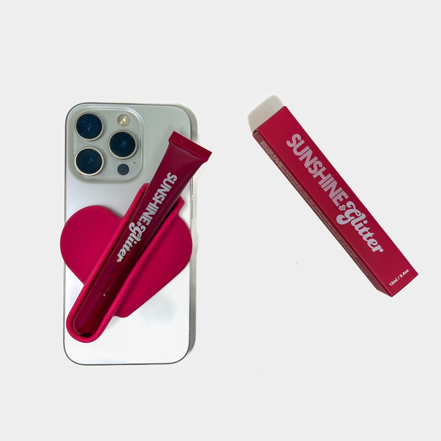 Berry Pink Lip Gloss and Kiss Keeper