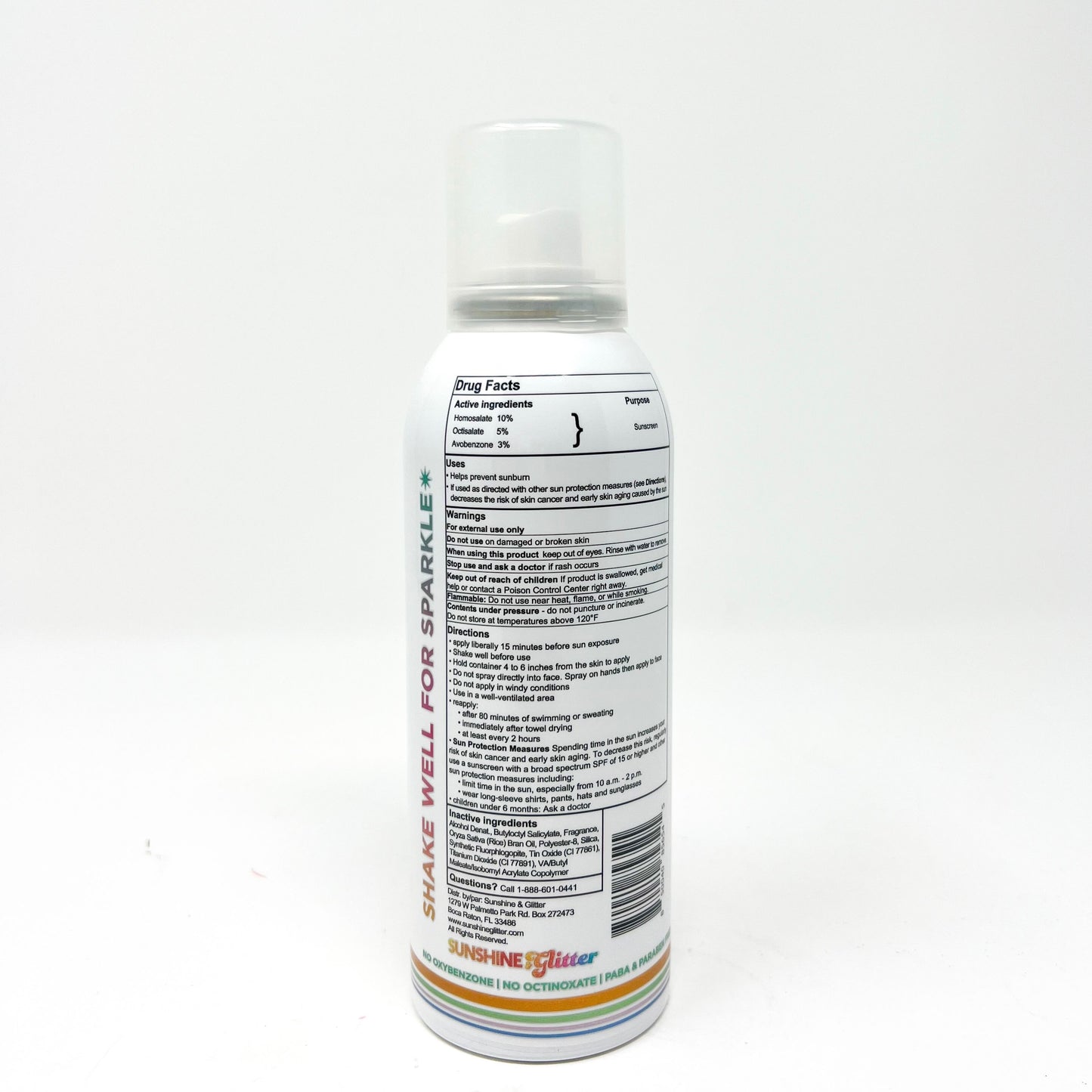 Sunshine & Glitter SPARKLE SHIMMER Sport SPF 50 Mist