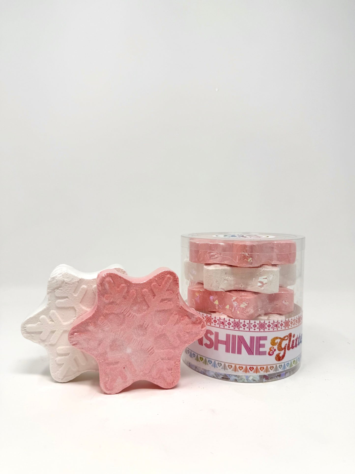 Snowflake Holiday Bath Bomb Gift Set