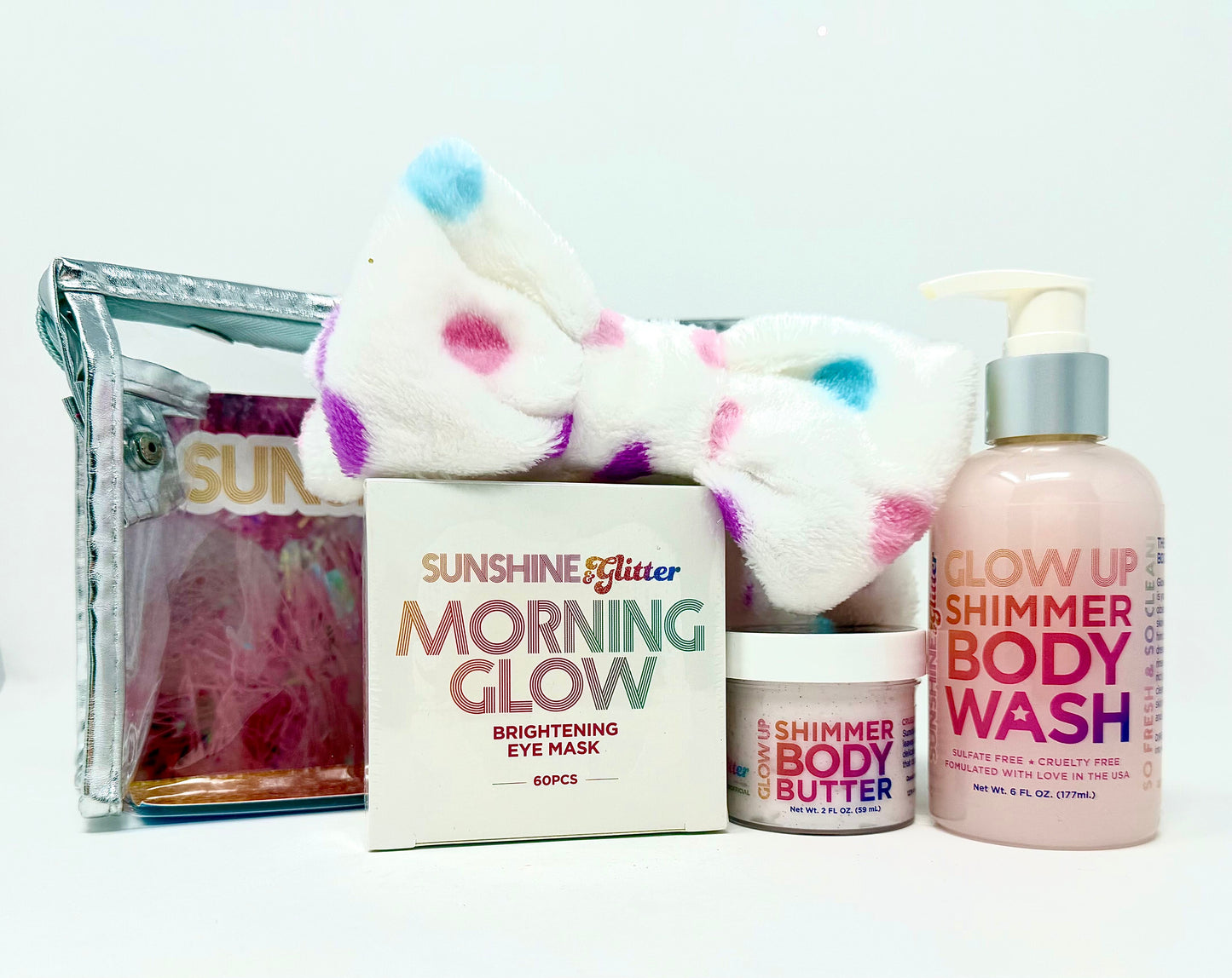 Morning Glow Holiday Shimmer Spa Gift Set