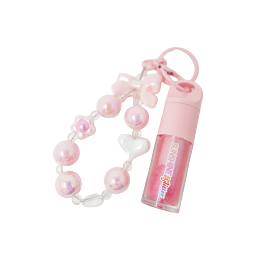 Pink Shimmer POP Lip Gloss Bag Charms