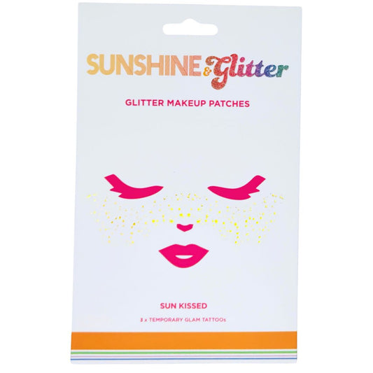 Sunshine & Glitter Face Tattoo -  3-pack – shimmering makeup patches for a flawless, sun-kissed glow, water-resistant and skin-friendly
Sunshine & Glitter face tattoos – 3-pack of shimmering makeup patches, easy-to-apply, water-resistant for all-day sparkle
Sunshine & Glitter 3-pack face tattoos – premium, skin-friendly shimmering patches for instant glam and sun-kissed glow, water-resistant
Sunshine & Glitter Face Tattoo -3-pack – sparkling, easy-to-apply makeup patches for effortless