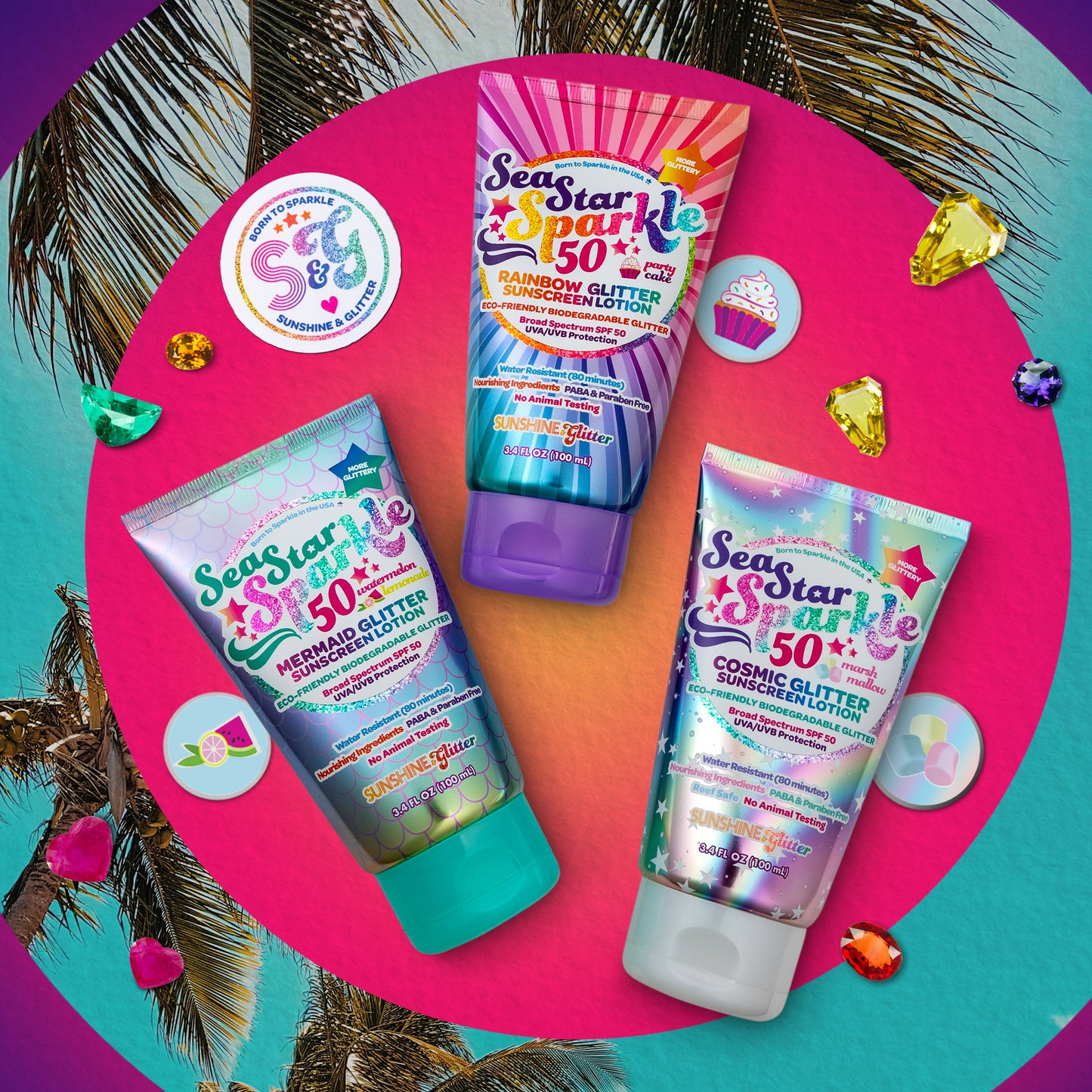 ALL THE GLAM 3-Pack Travel Gift Set