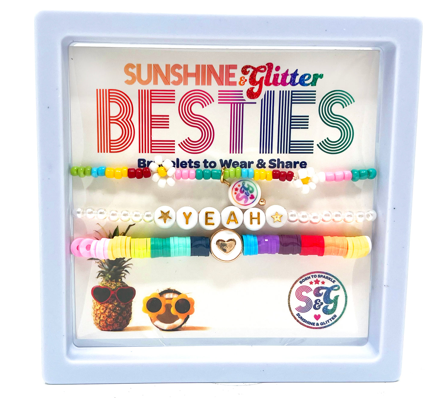 BESTIES Bracelet Set - YEAH