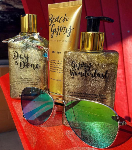 Hello! Magazine - Glitter sunscreen exists and it’s perfect for magpies who know the importance of SPF