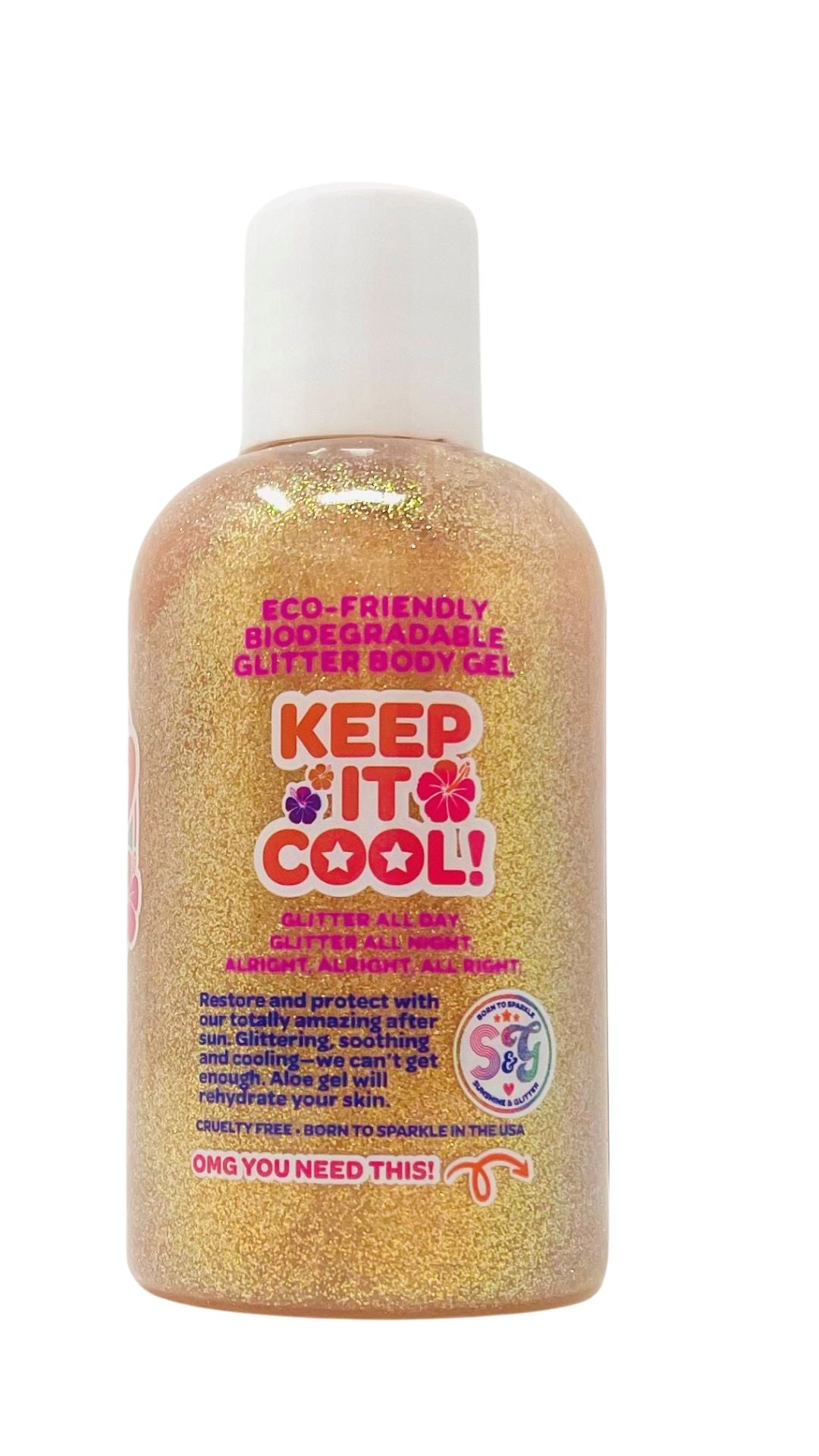 Totally Fun After Sun - Nourishing Aloe Glitter Moisturizer