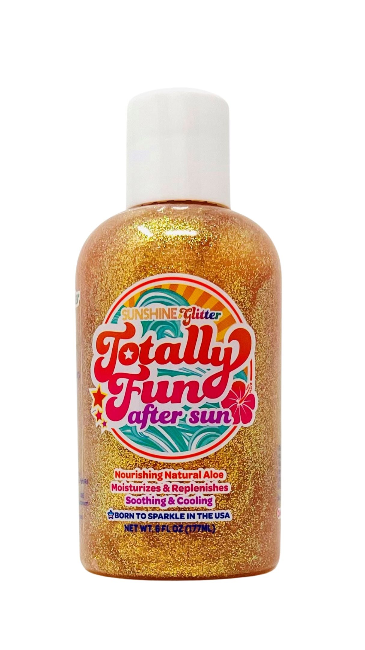 Totally Fun Biodegradable Glitter After Sun 6 oz.