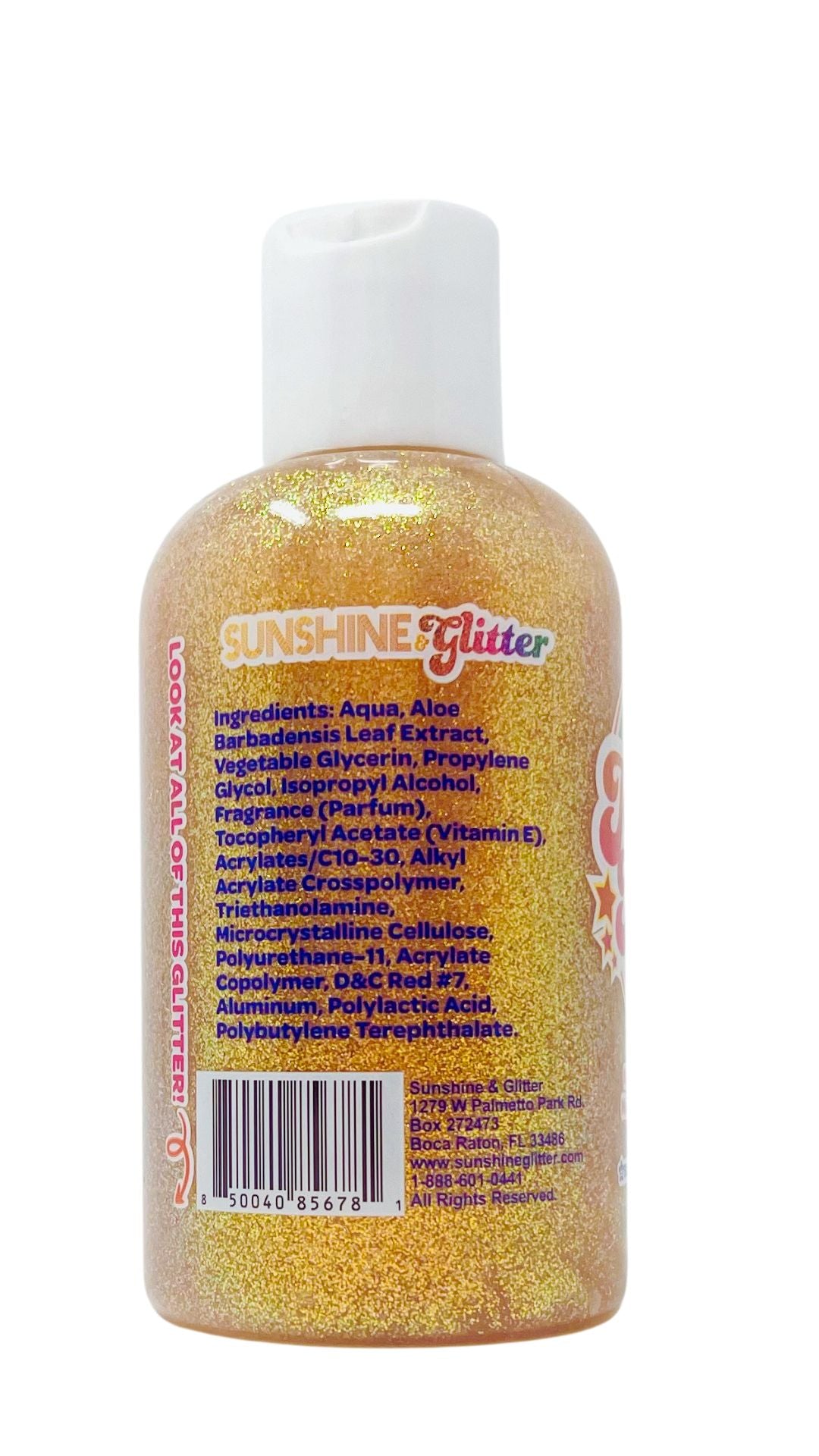 Totally Fun Biodegradable Glitter After Sun 6 oz.