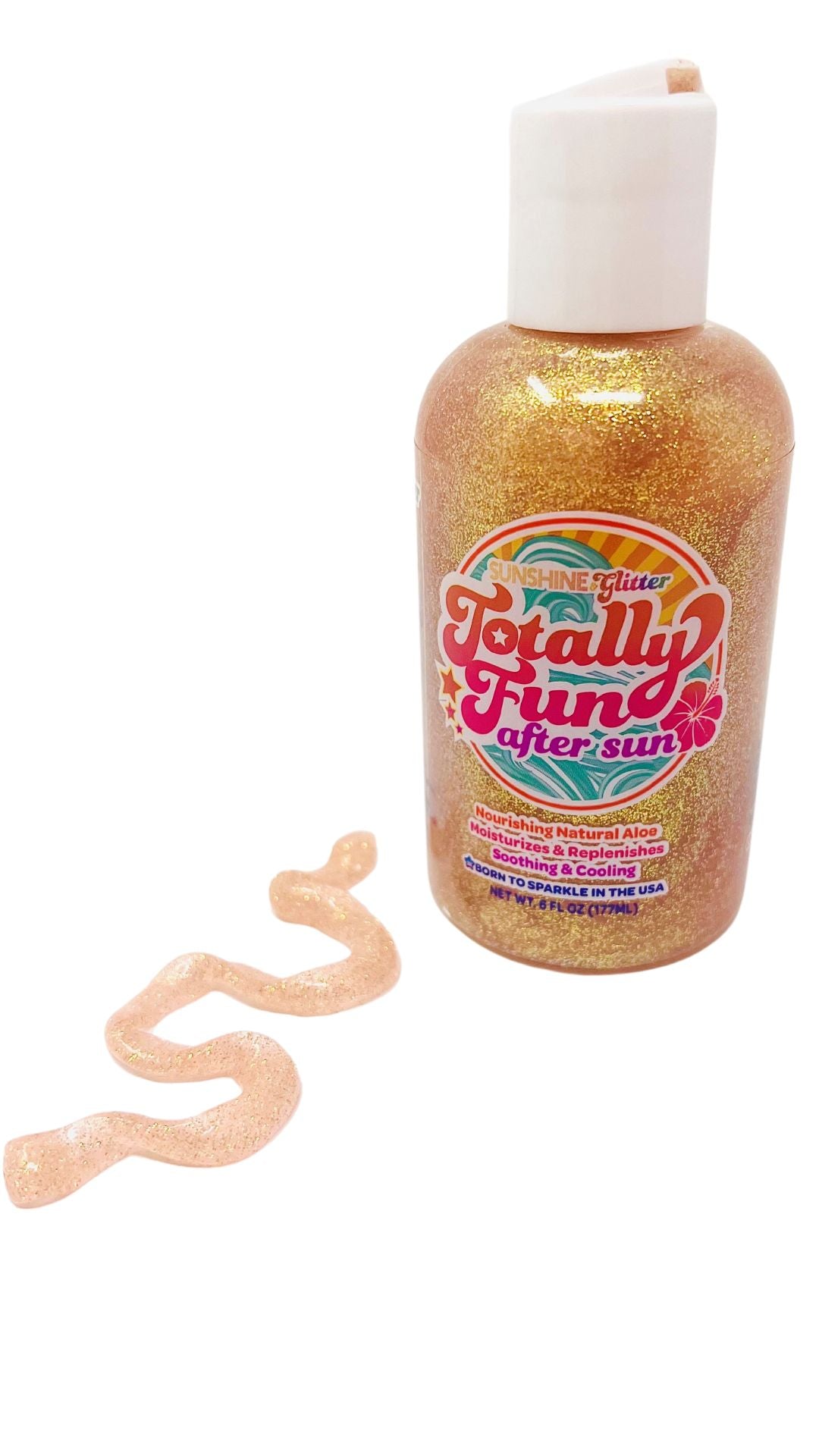 Totally Fun After Sun - Nourishing Aloe Glitter Moisturizer