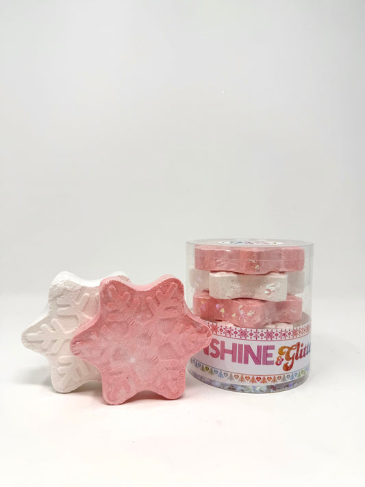 Snowflake Holiday Bath Bomb Gift Set