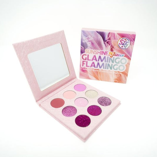 Glamingo Flamingo- Radiant Glow Eyeshadow Palette