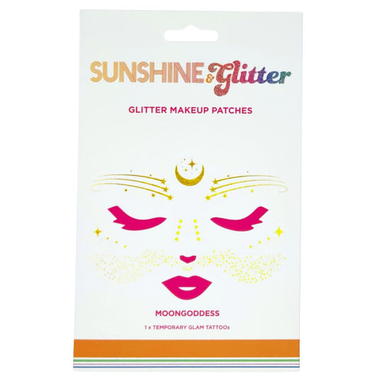Sunshine & Glitter Face Tattoo -  3-pack – shimmering makeup patches for a flawless, sun-kissed glow, water-resistant and skin-friendly

Sunshine & Glitter face tattoos – 3-pack of shimmering makeup patches, easy-to-apply, water-resistant for all-day sparkle

Sunshine & Glitter 3-pack face tattoos – premium, skin-friendly shimmering patches for instant glam and sun-kissed glow, water-resistant

Sunshine & Glitter Face Tattoo -3-pack – sparkling, easy-to-apply makeup patches for effortles