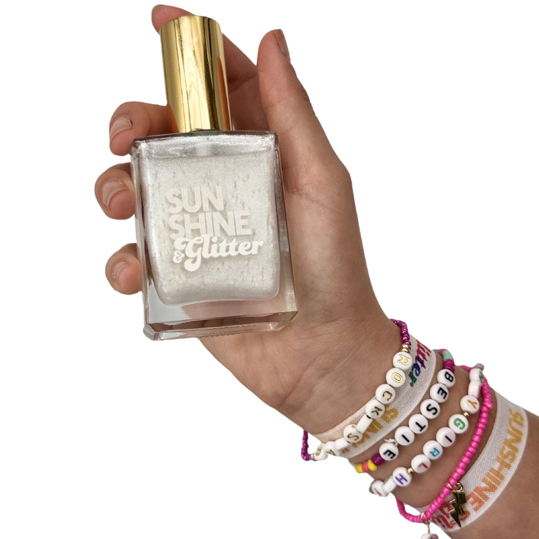 Sunshine & Glitter Highlighter Shimmer Spray Oil for Hair & Body - MOONSHINE