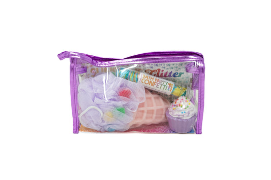 Purple Sweet Celebration Bath Set