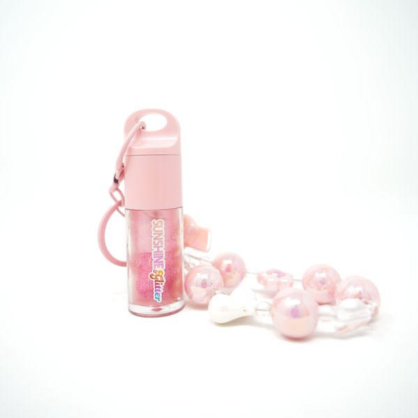 Pink Shimmer POP Lip Gloss Bag Charms