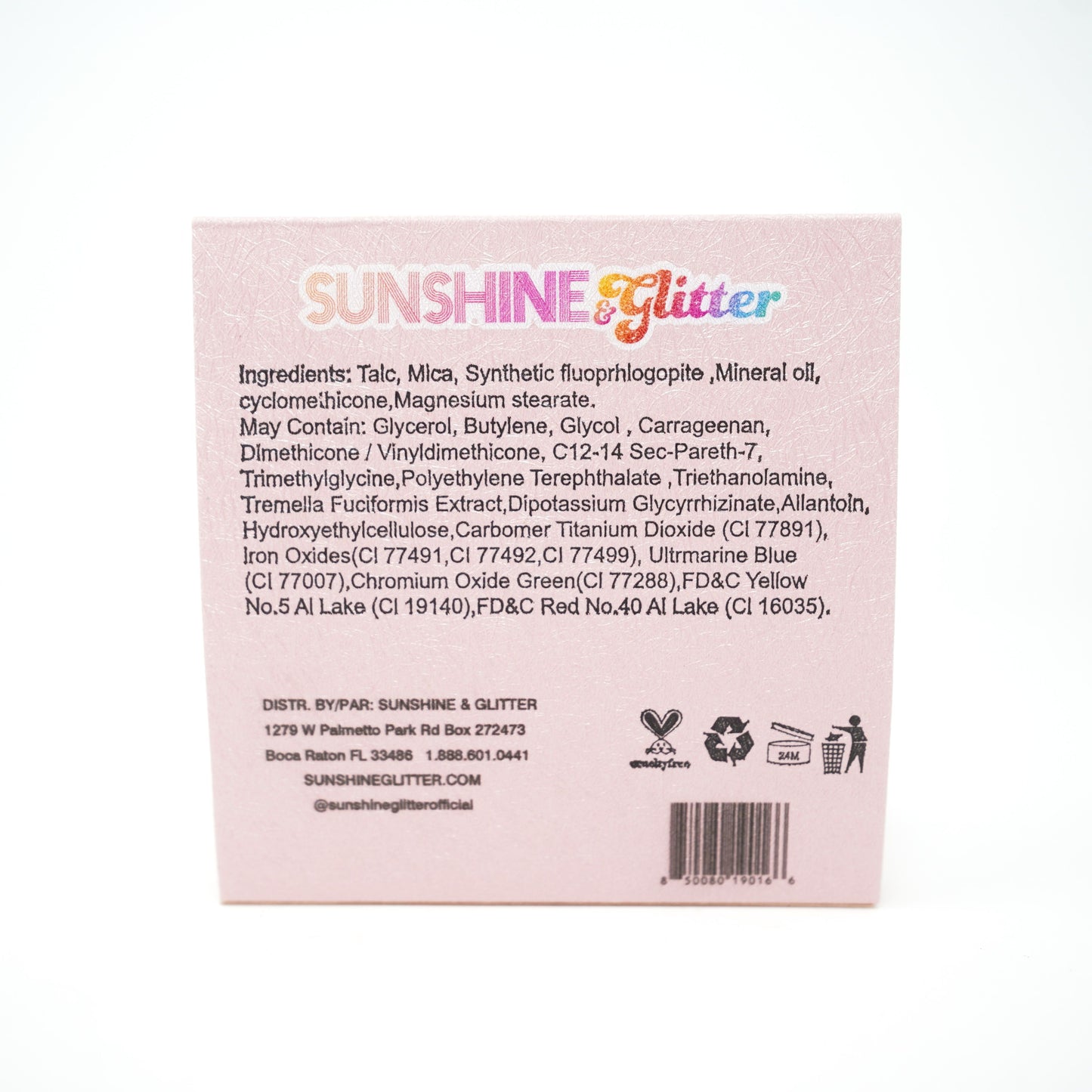 Glamingo Flamingo- Radiant Glow Eyeshadow Palette