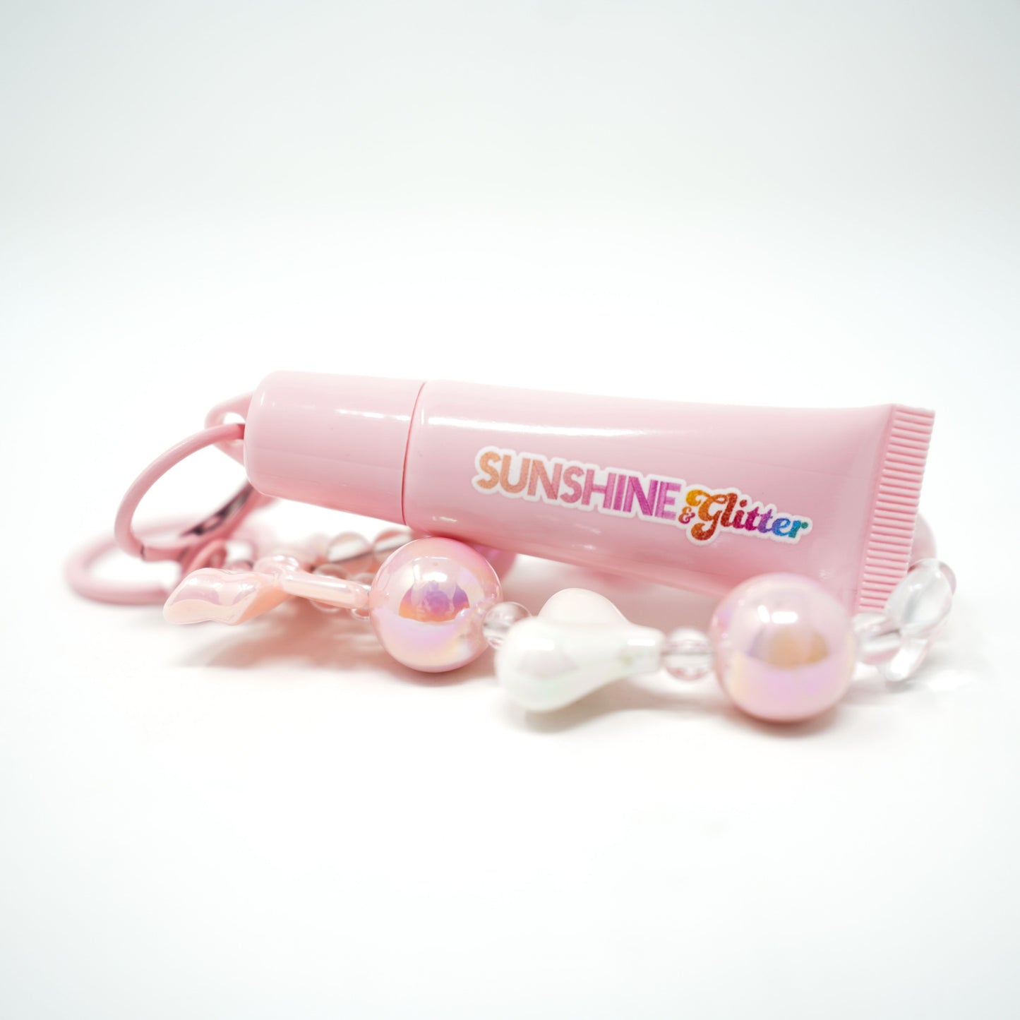 Sugar Pink GLOSS BABE Lip Gloss Bag Charms