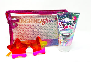 Cosmic Stardust Pink Travel Gift Set