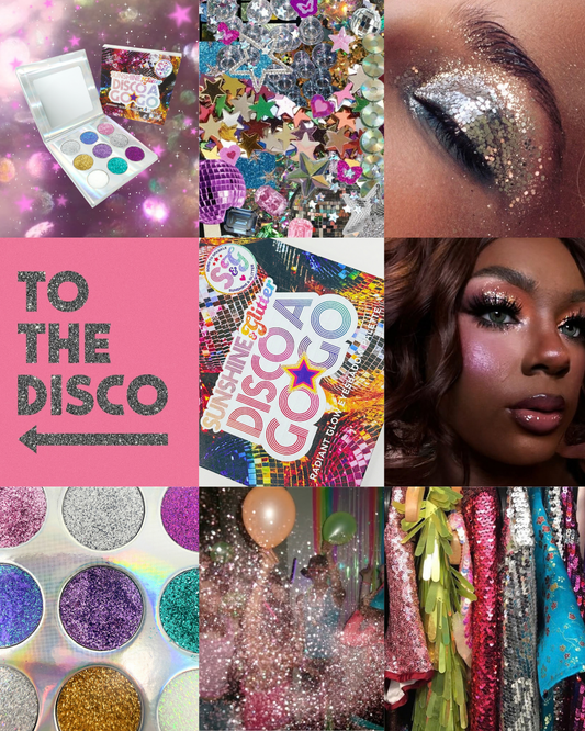 DISCO A GO GO- Radiant Glow Eyeshadow Palette
