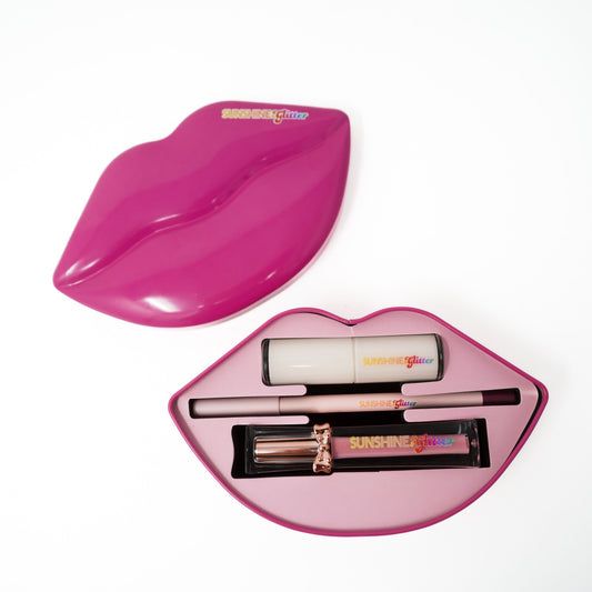 Heartbreaker- Hot Pink 3pc Lip Tin
