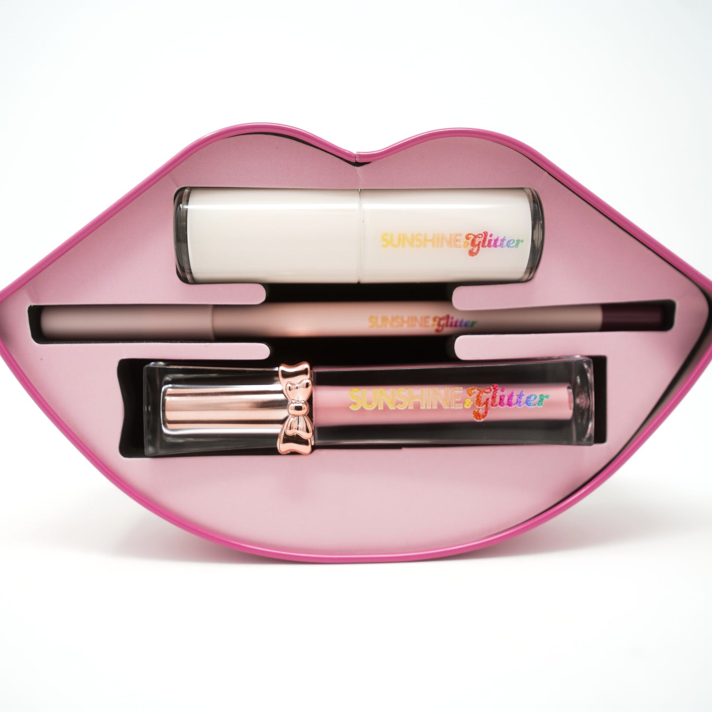 Heartbreaker- Hot Pink 3pc Lip Tin