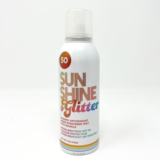 Sunshine & Glitter SPARKLE SHIMMER Sport SPF 50 Mist
