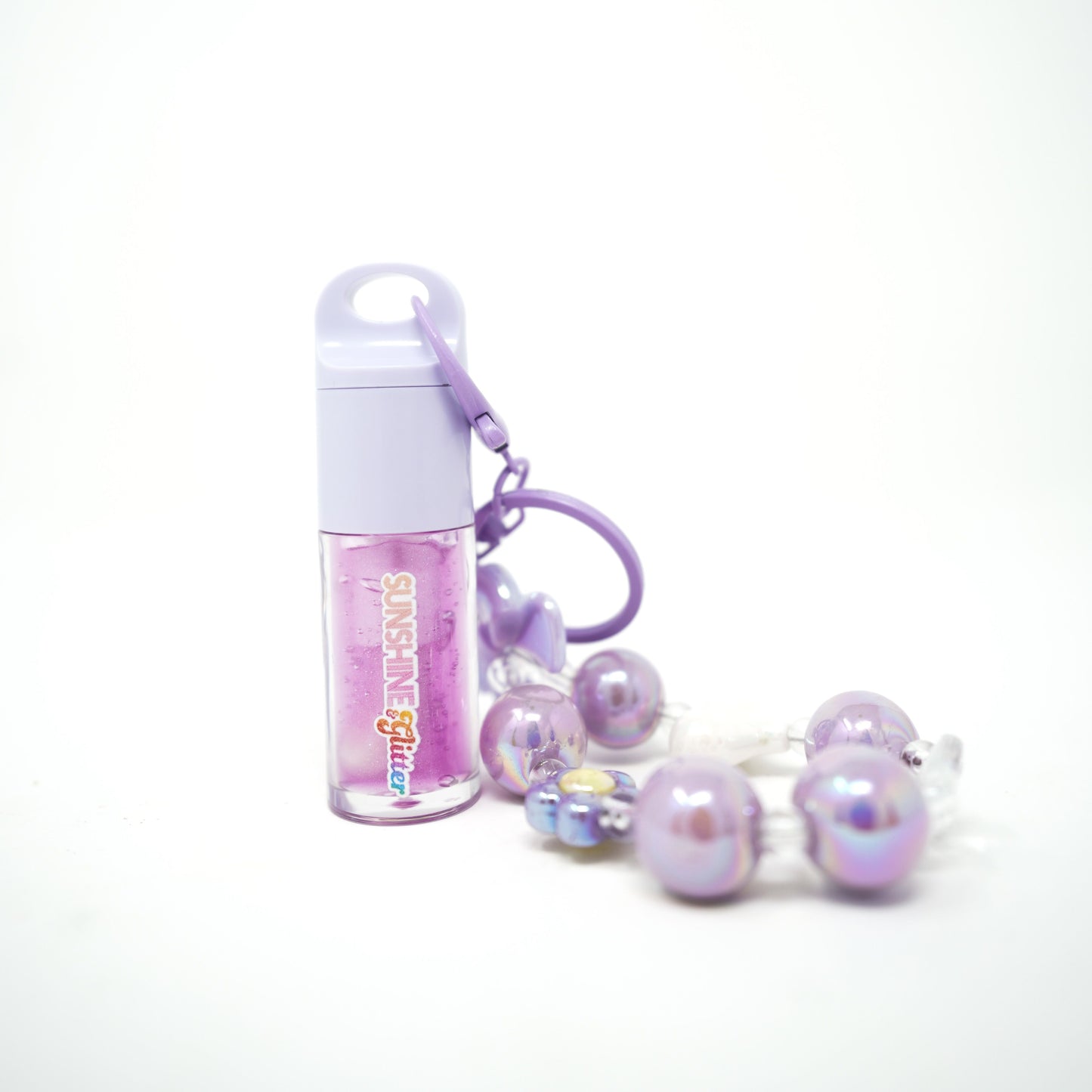 Purple Shimmer POP Lip Gloss Bag Charms