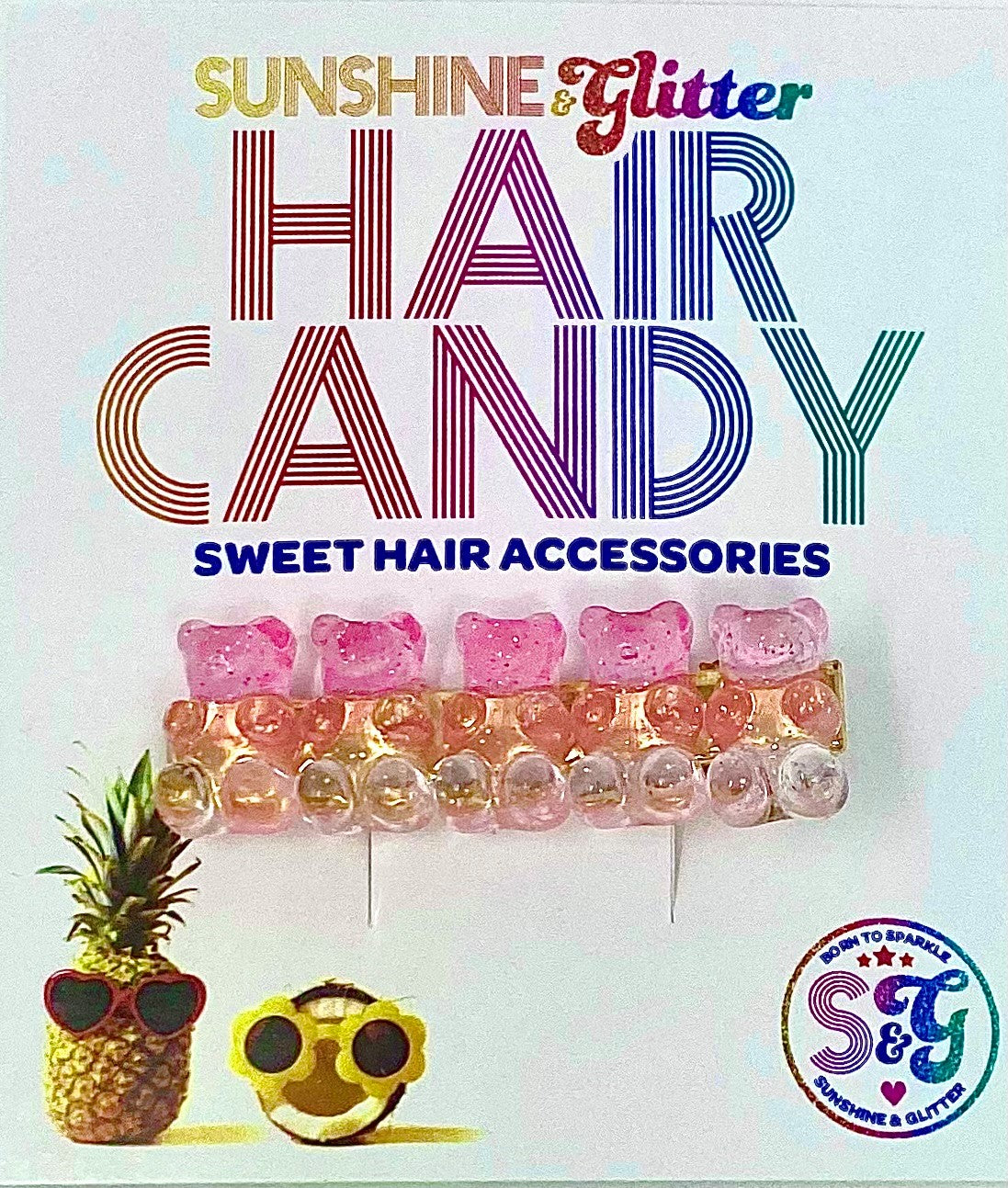 HAIR CANDY Sweet Hair - Bear Hair Clip – Sunshine & Glitter