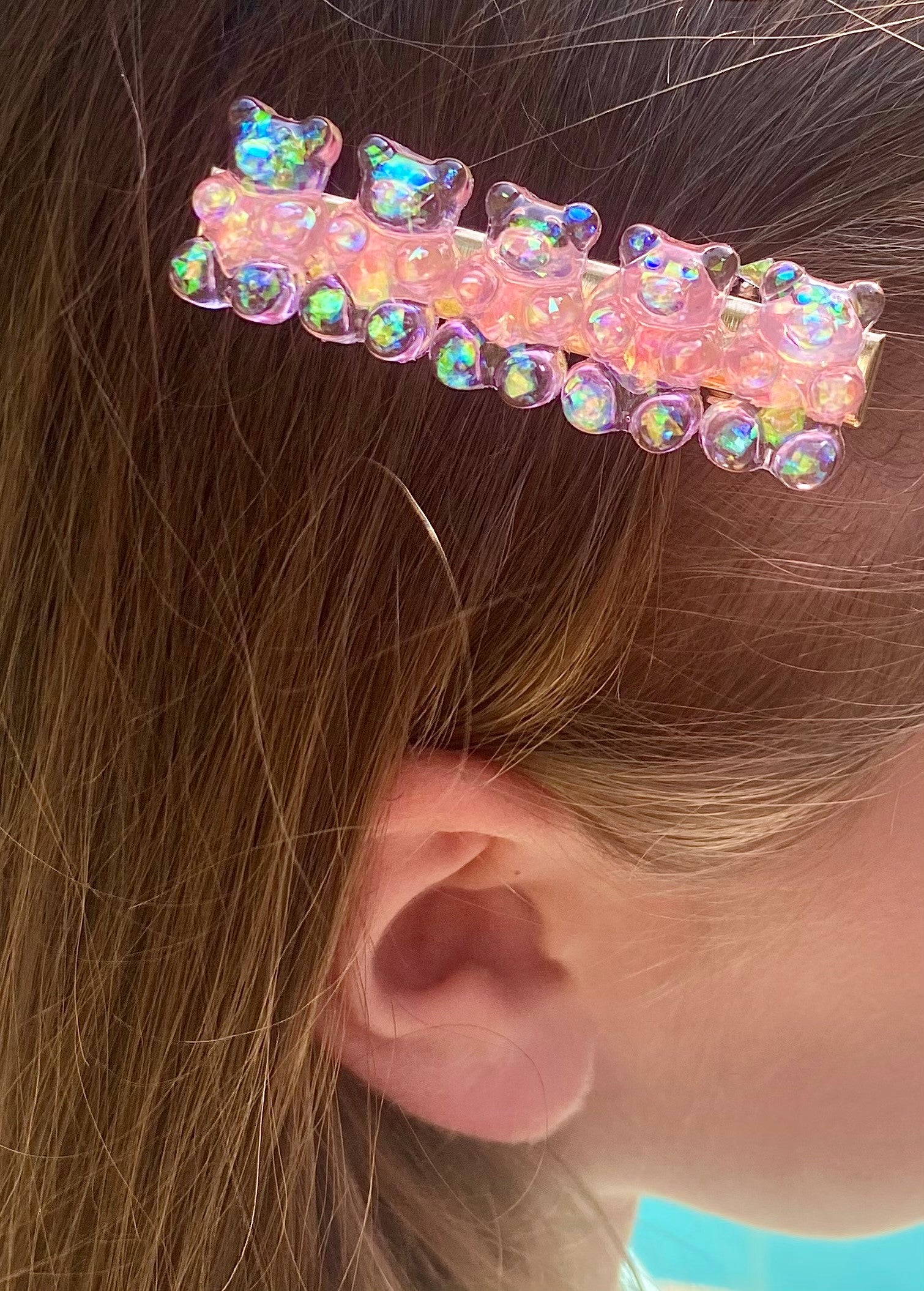 håndtag anker centeret HAIR CANDY Sweet Hair Accessories - Gummy Bear Hair Clip – Sunshine &  Glitter