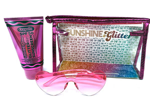 Sunshine & Glitter x CRAYOLA SPF 50 Jazzberry Jam™ Gift Set